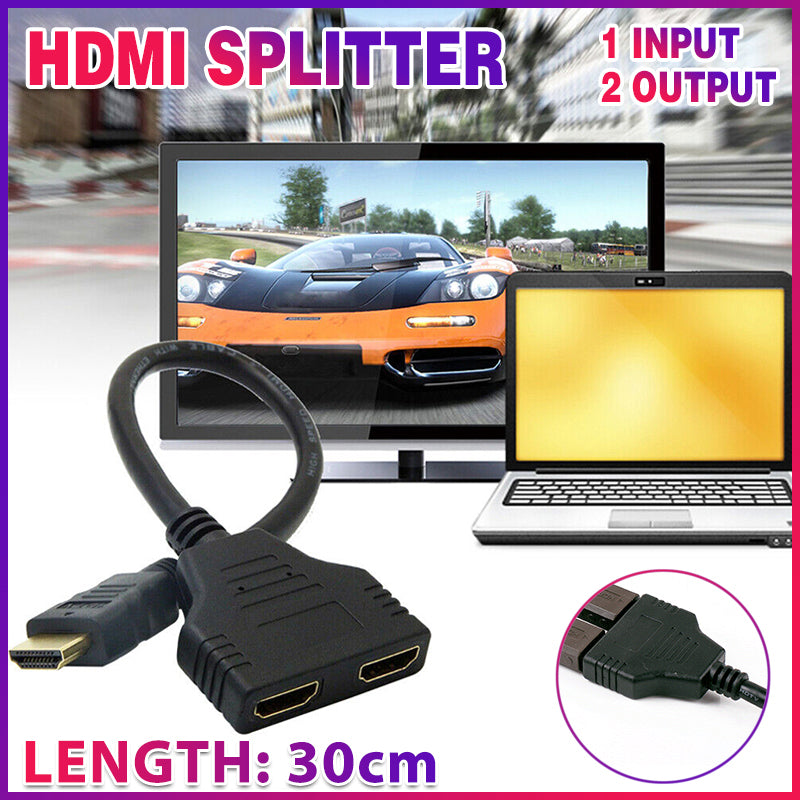 HDMI Splitter 1 In 2 Out 1080p Multi Display