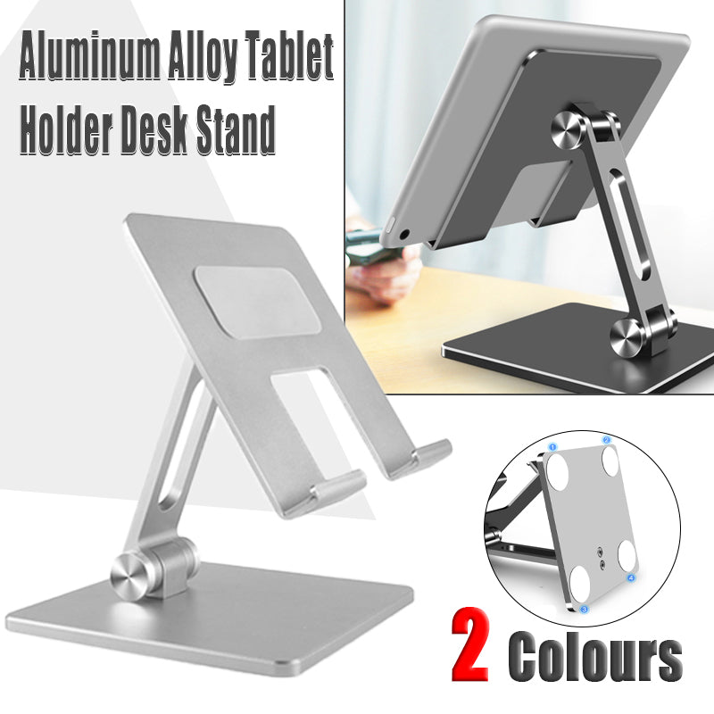 Foldable Aluminium Tablet Stand for iPad and Phone
