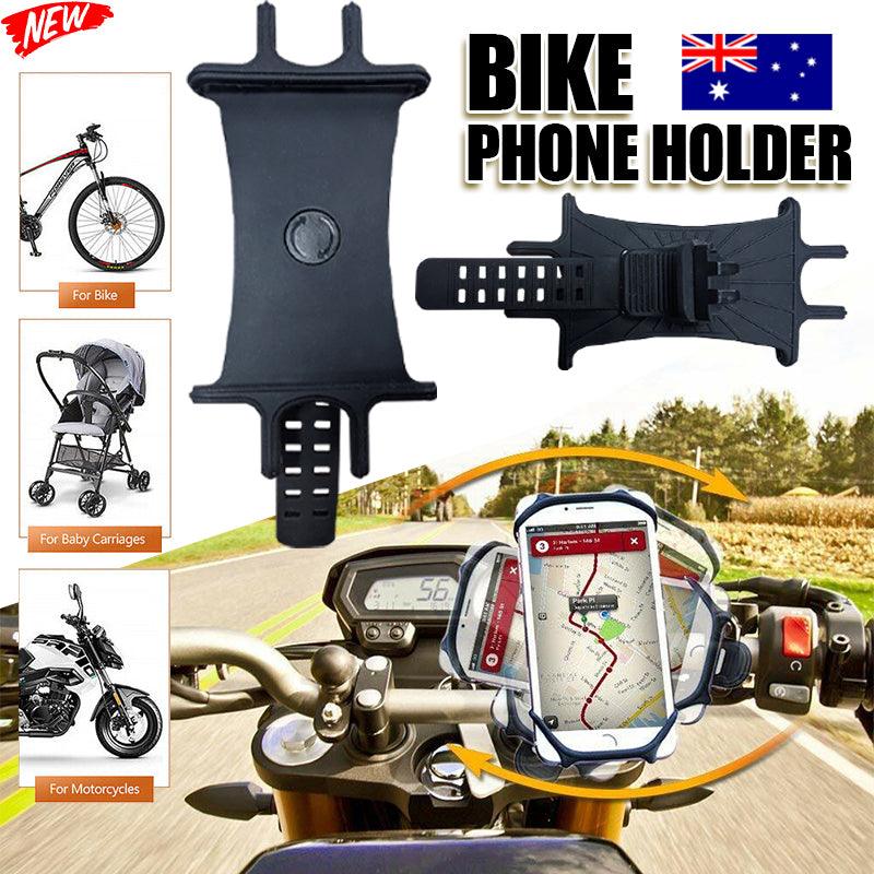 Silicone Bike Phone Mount with 360 Rotation