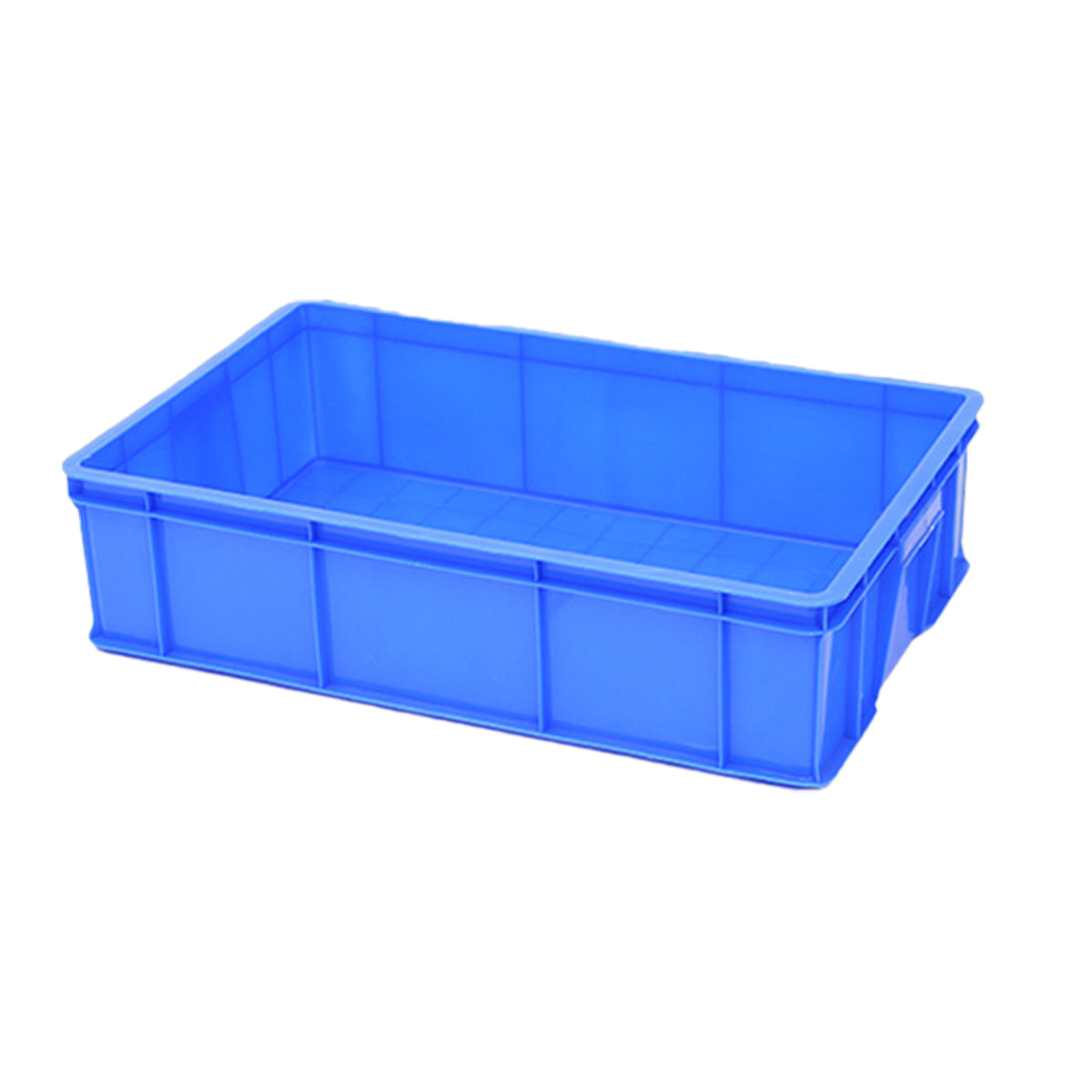 2 Pcs Plastic Storage Boxes with Side Handles