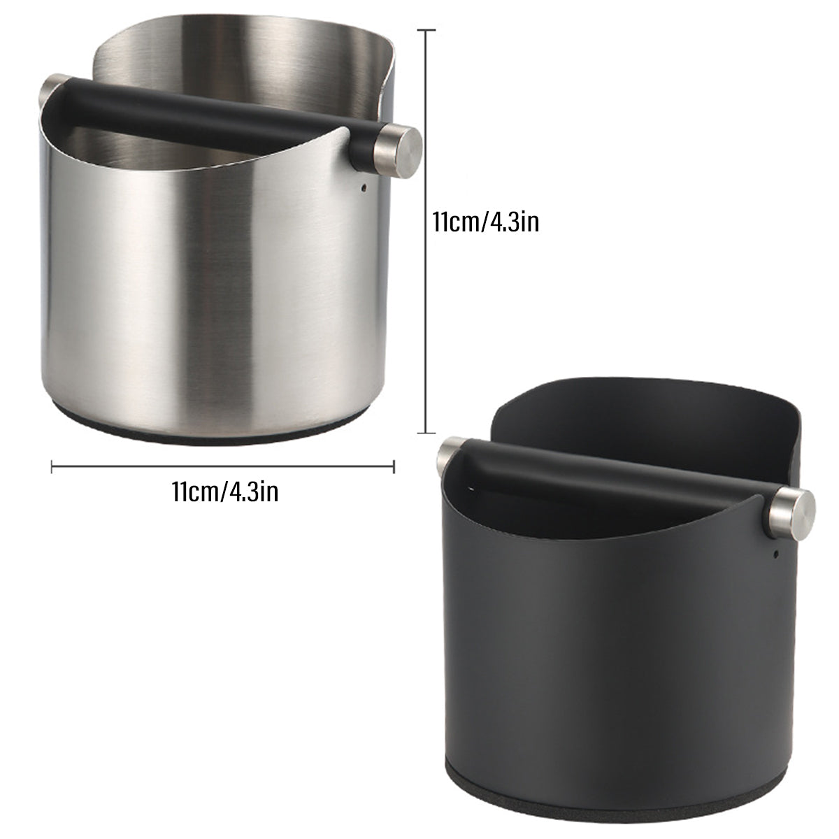 Stainless Steel Coffee Knock Box for Espresso