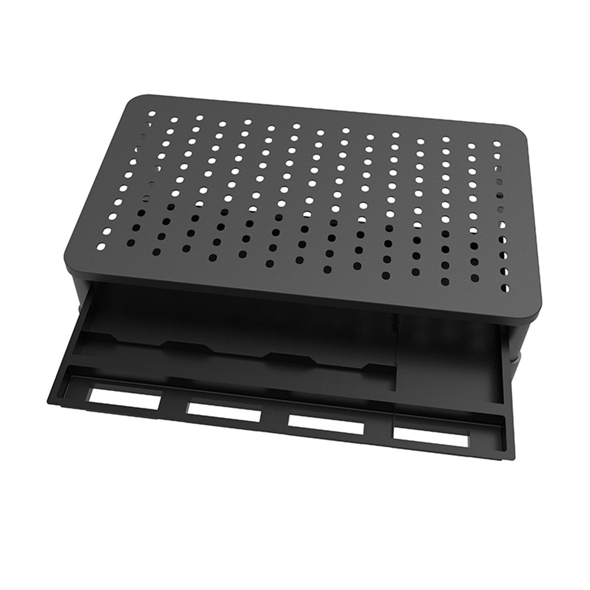 Aluminum Laptop Monitor Riser with 3-Level Height