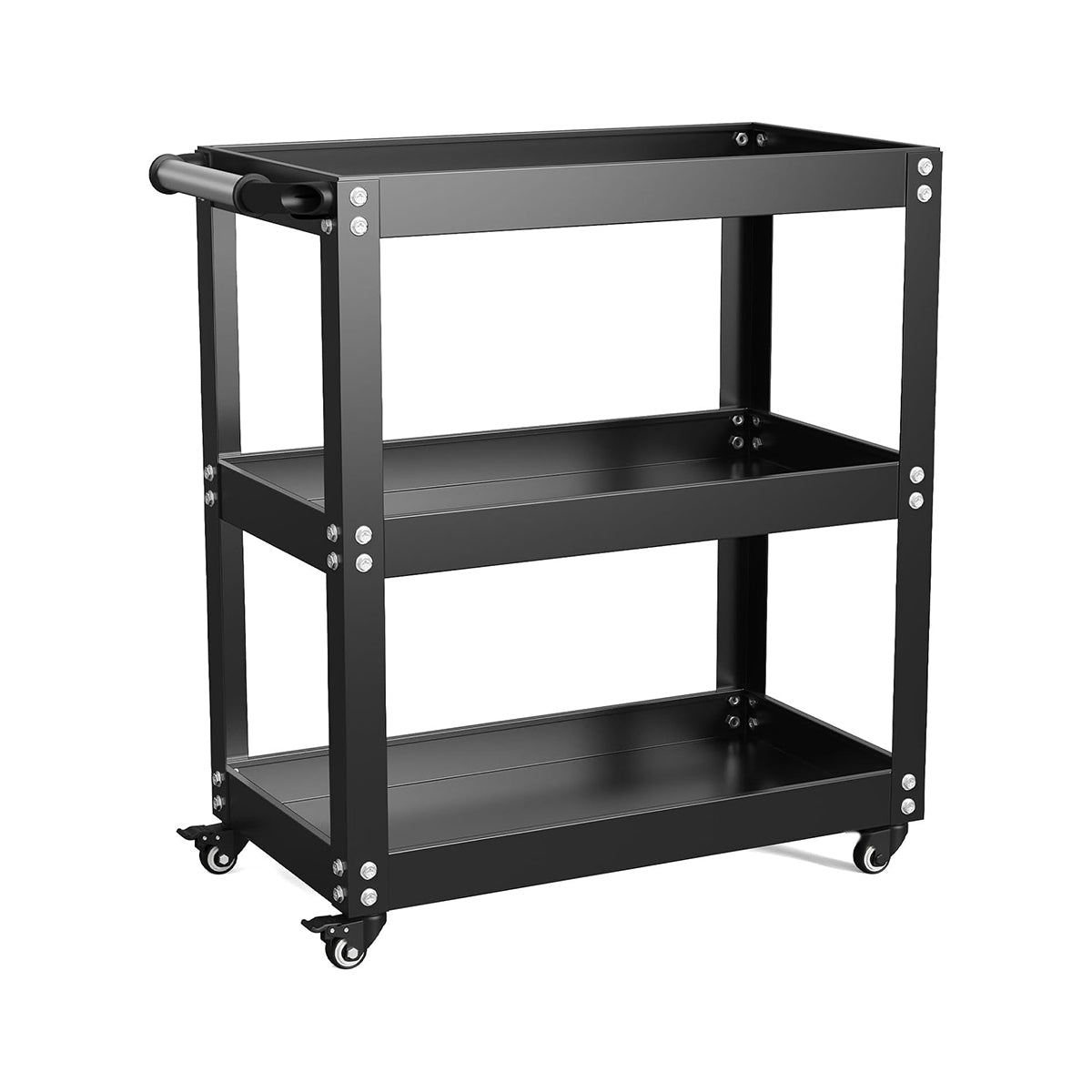 3 Tier Mobile Storage Tool Cart for Garage