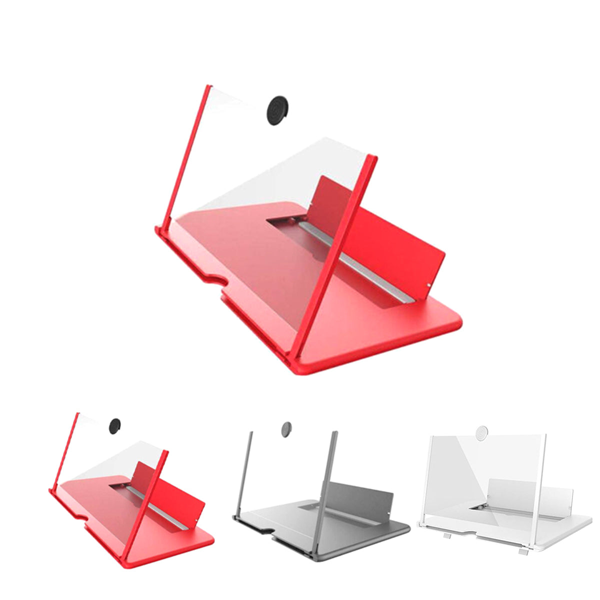 12 Inch Folding Screen Magnifier Stand 3D HD Lens