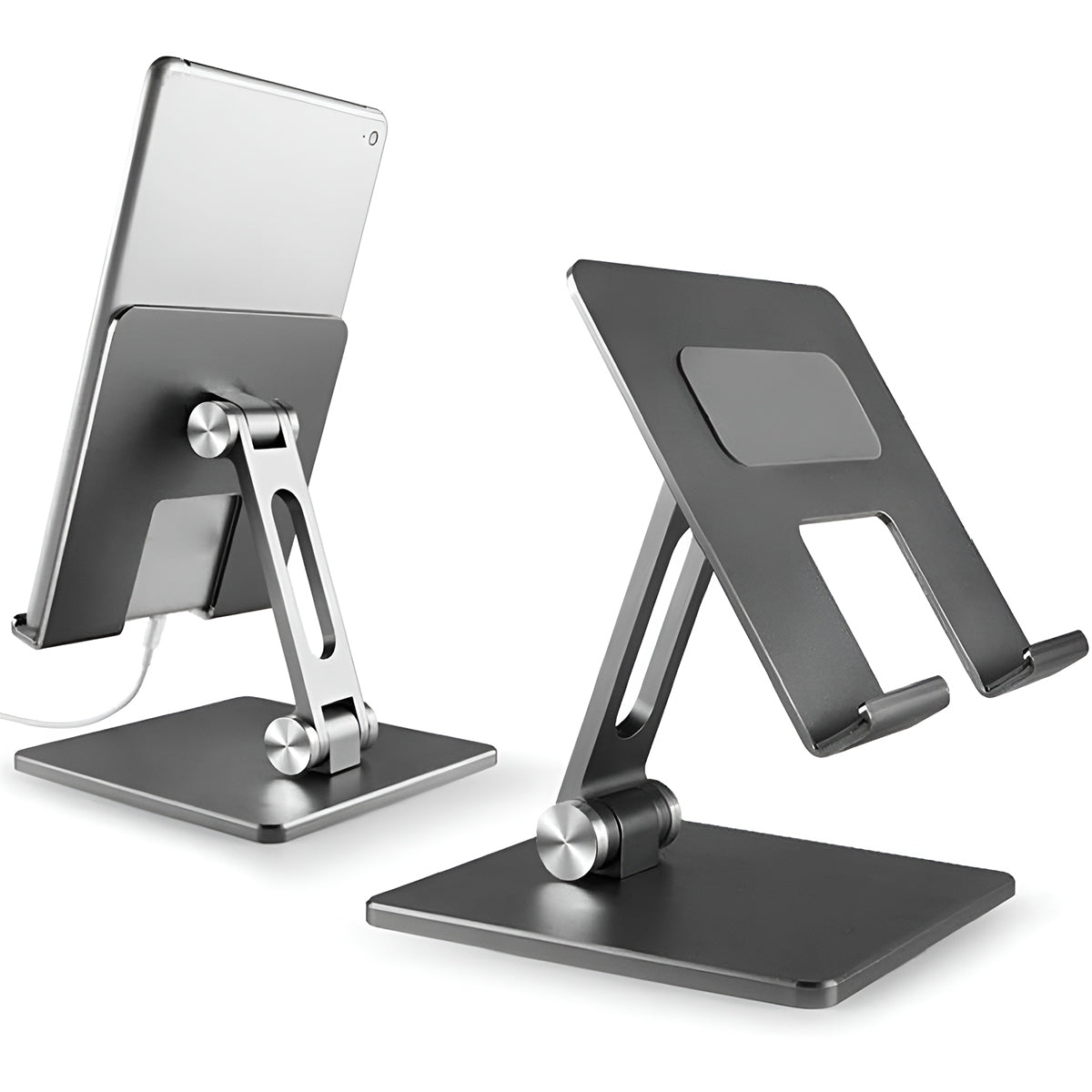 Foldable Aluminium Tablet Stand for iPad and Phone