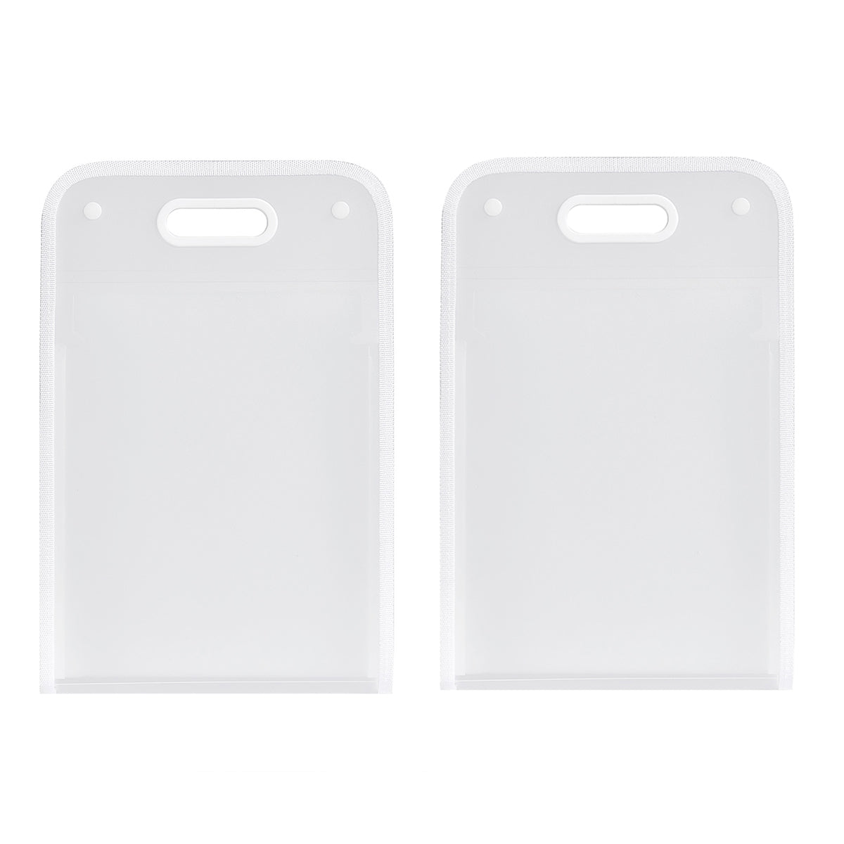 2 Pcs A4 File Storage Bag 13-Pocket Large Capacity Organizer