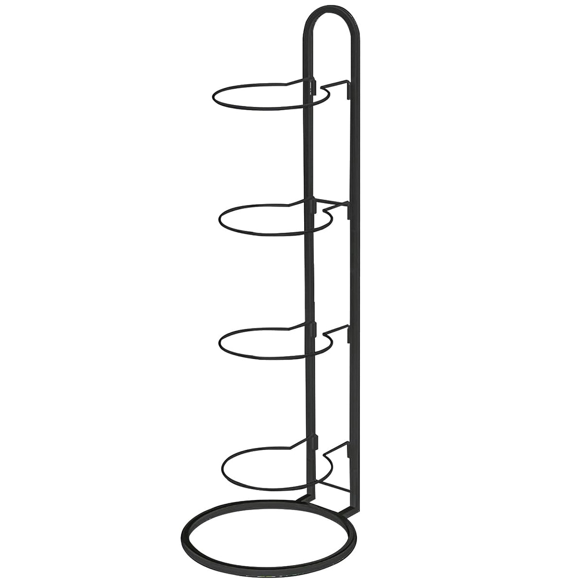 3-4 Tier Ball Storage Rack for Basketball Sports