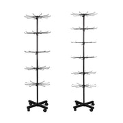 Rotating Jewellery Display Stand with Wheels