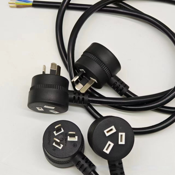 1M Piggyback Extension Cord 240V Power Lead 3-Pin