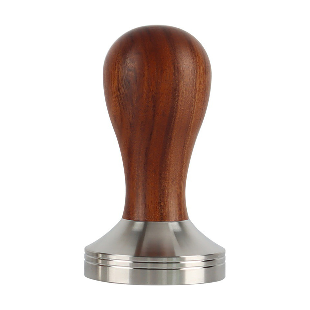 Coffee Tamper Wood Handle 304 Steel 51-58mm