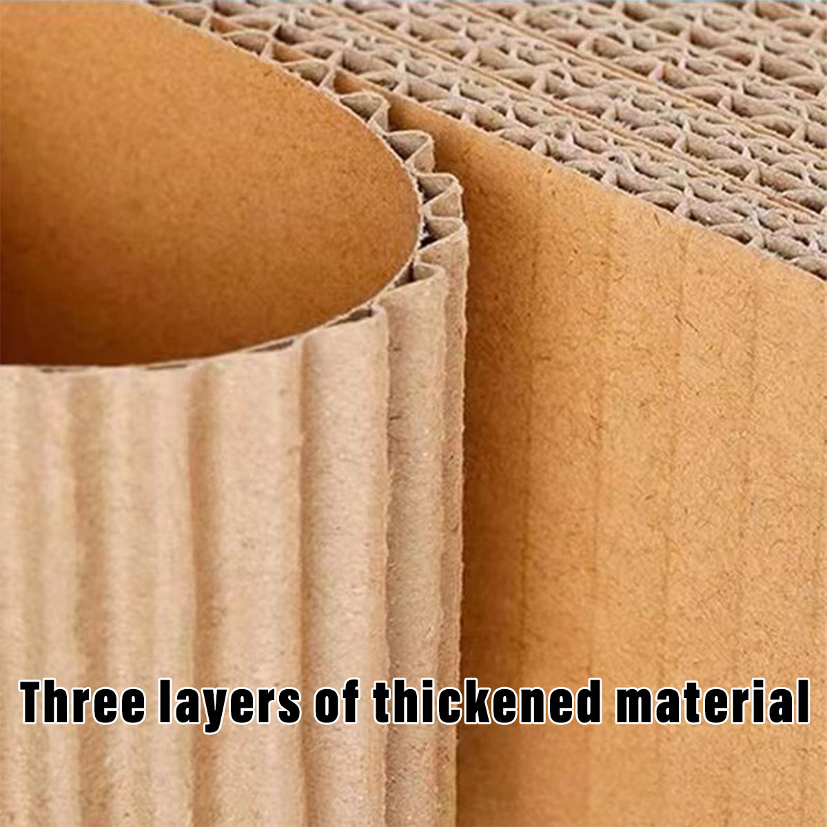 50pcs Corrugated Cardboard Sheets Assorted Sizes Inserts