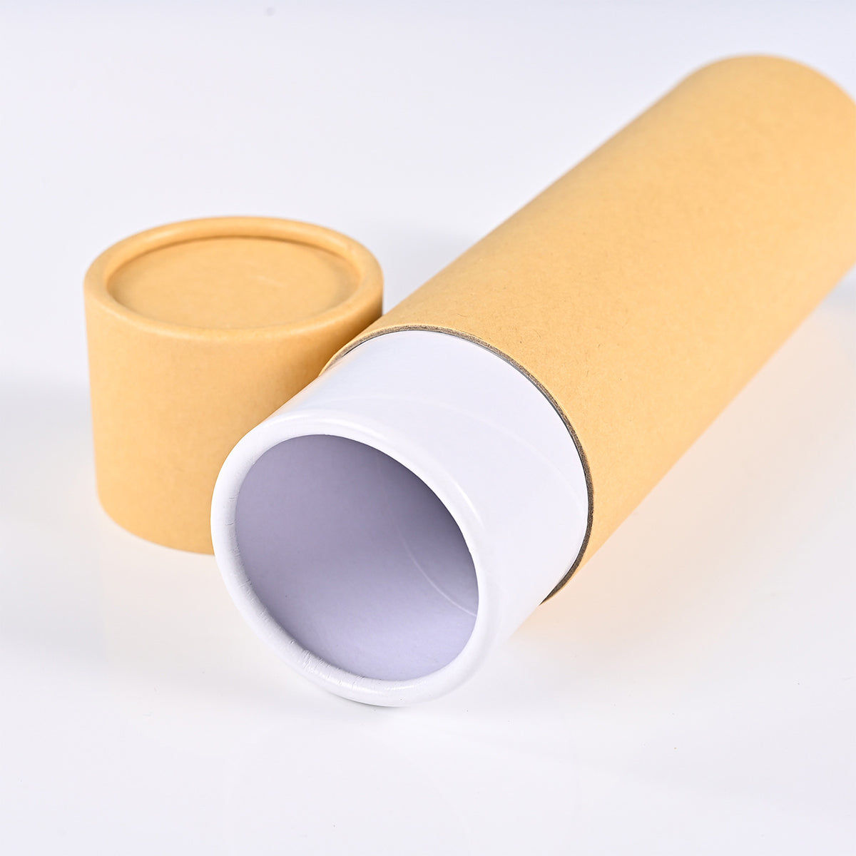 10pcs Kraft Paper Tubes for Crafts and Mailing