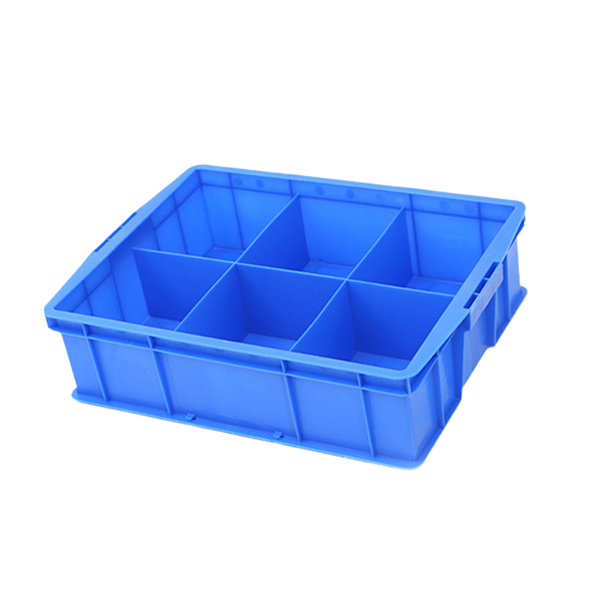 Plastic Storage Box with 3 or 6 Compartments