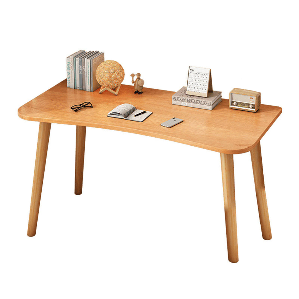 Rectangular Office Desk for Home Study Computer