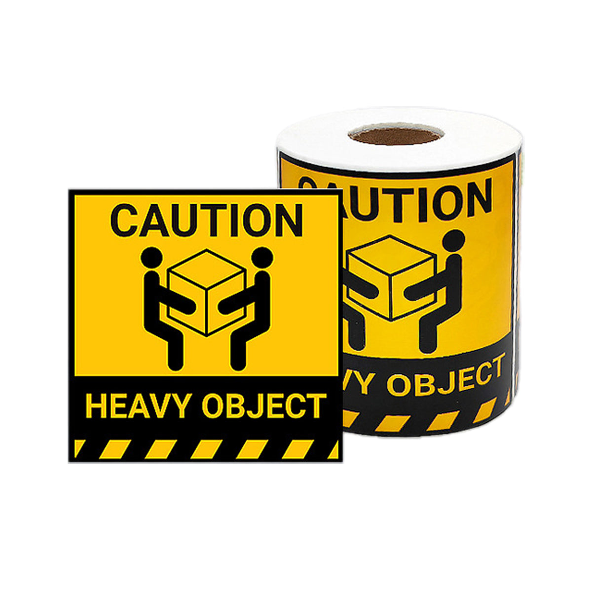 Heavy Object Warning Labels 300pcs Roll