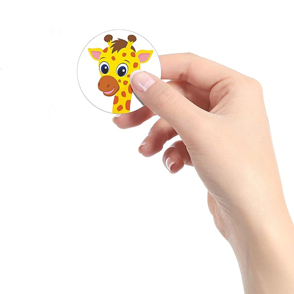 2 Rolls Animal Thank You Stickers Cartoon Kids Gift Labels