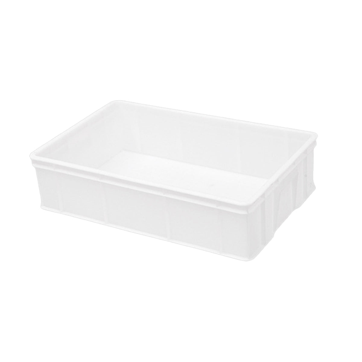 2 Pcs Plastic Storage Boxes with Side Handles