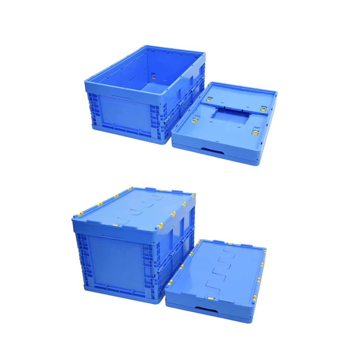 Foldable Plastic Storage Box for Workshop