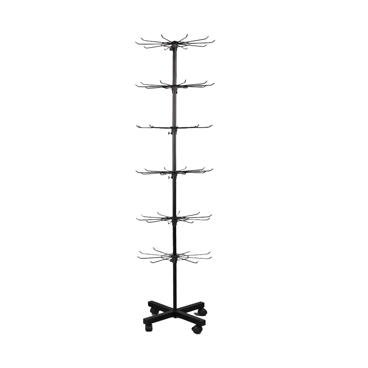 Rotating Jewellery Display Stand with Wheels