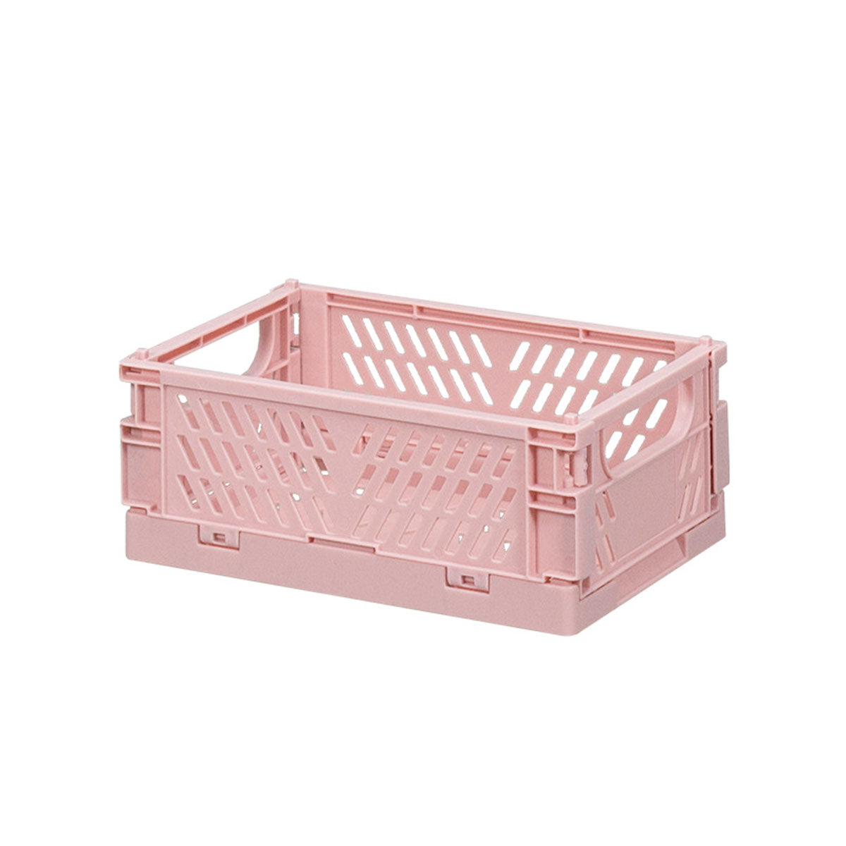 4 Pcs Foldable Storage Baskets Stackable Desktop Organiser