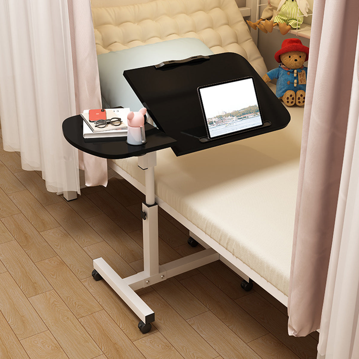 Portable Adjustable Laptop Desk Stand Mobile Table