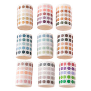 9 Pcs Washi Tape Set Dot Gradient Stickers for Scrapbooking and Journaling