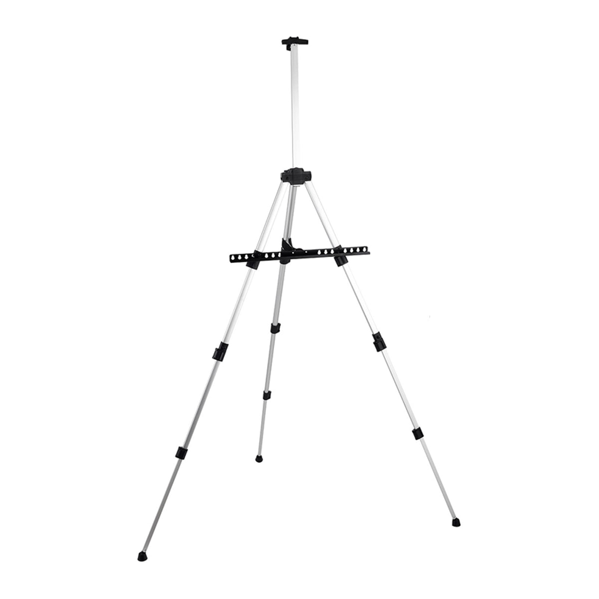 Aluminum Alloy POP Stand Telescopic Tripod Display Easel