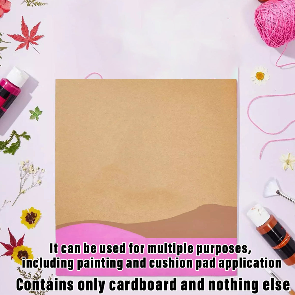 Corrugated Cardboard Sheets 20pcs 80x80cm