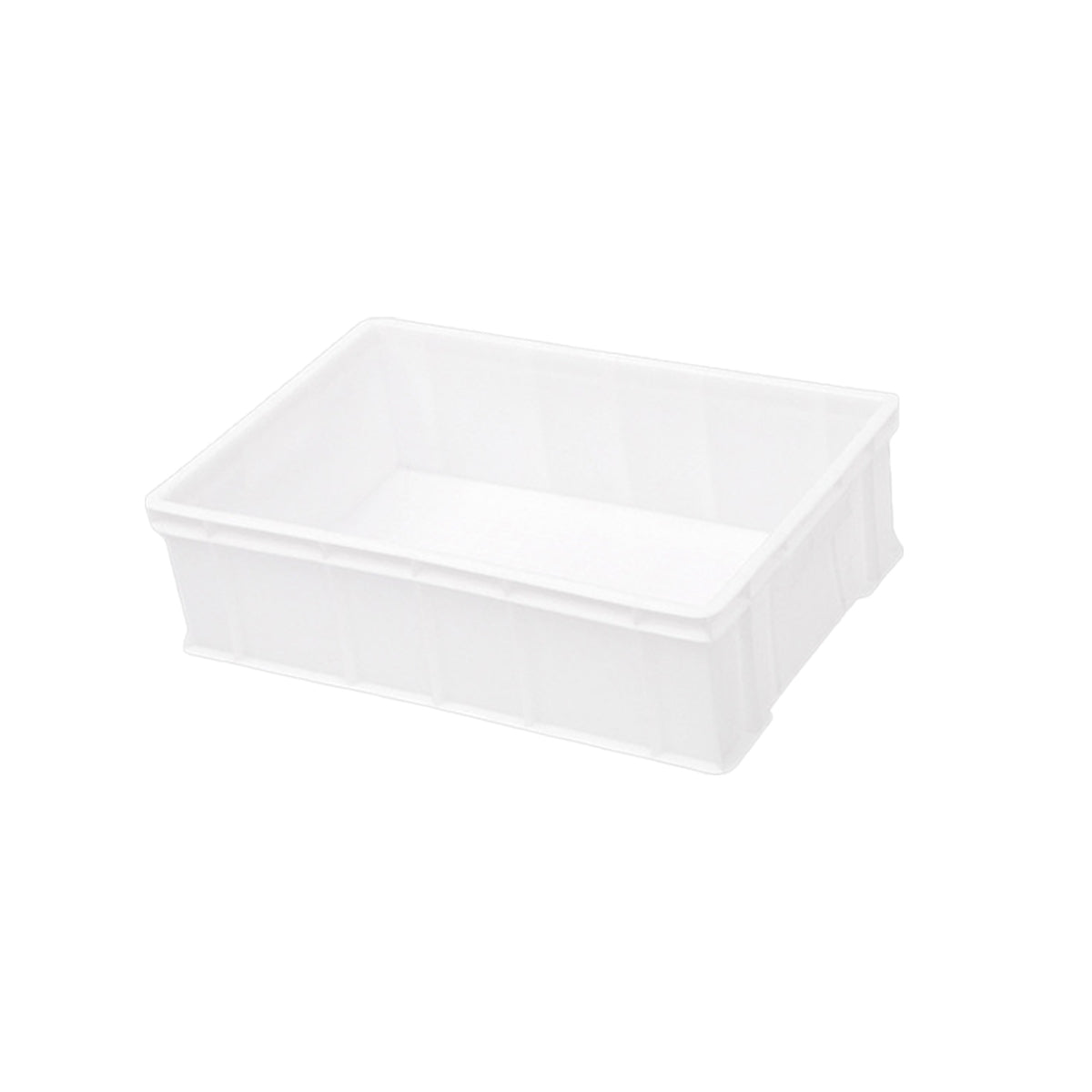 2 Pcs Plastic Storage Boxes with Side Handles