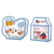 Acrylic Cartoon Pen Holder Cute Desk Organizer for Stationery