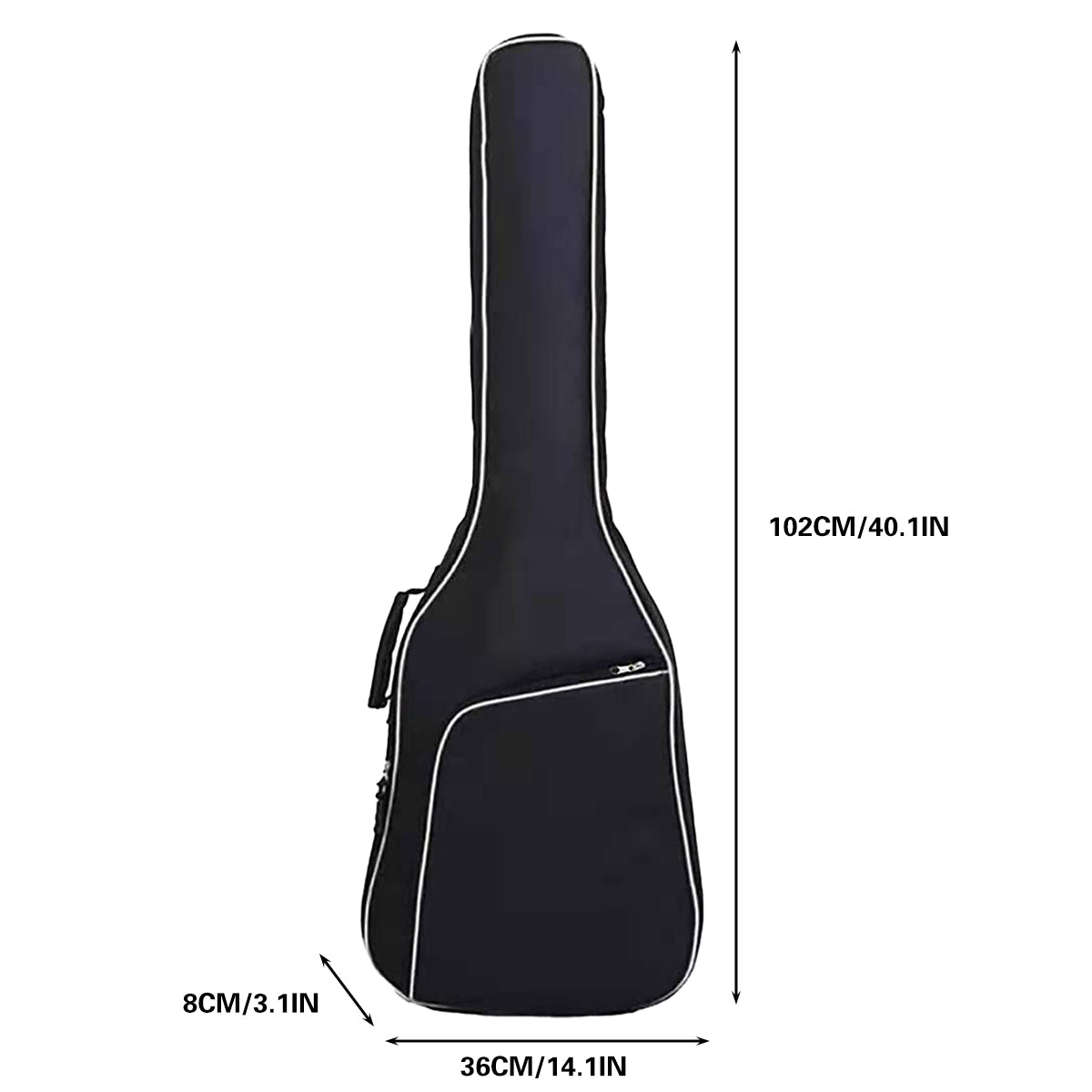 Padded Electric Bass Guitar Gig Bag