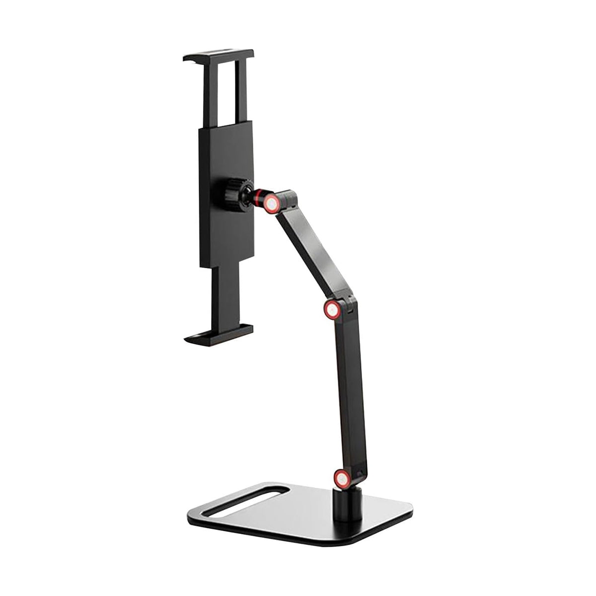 Folding Monitor Stand Adjustable Carbon Steel
