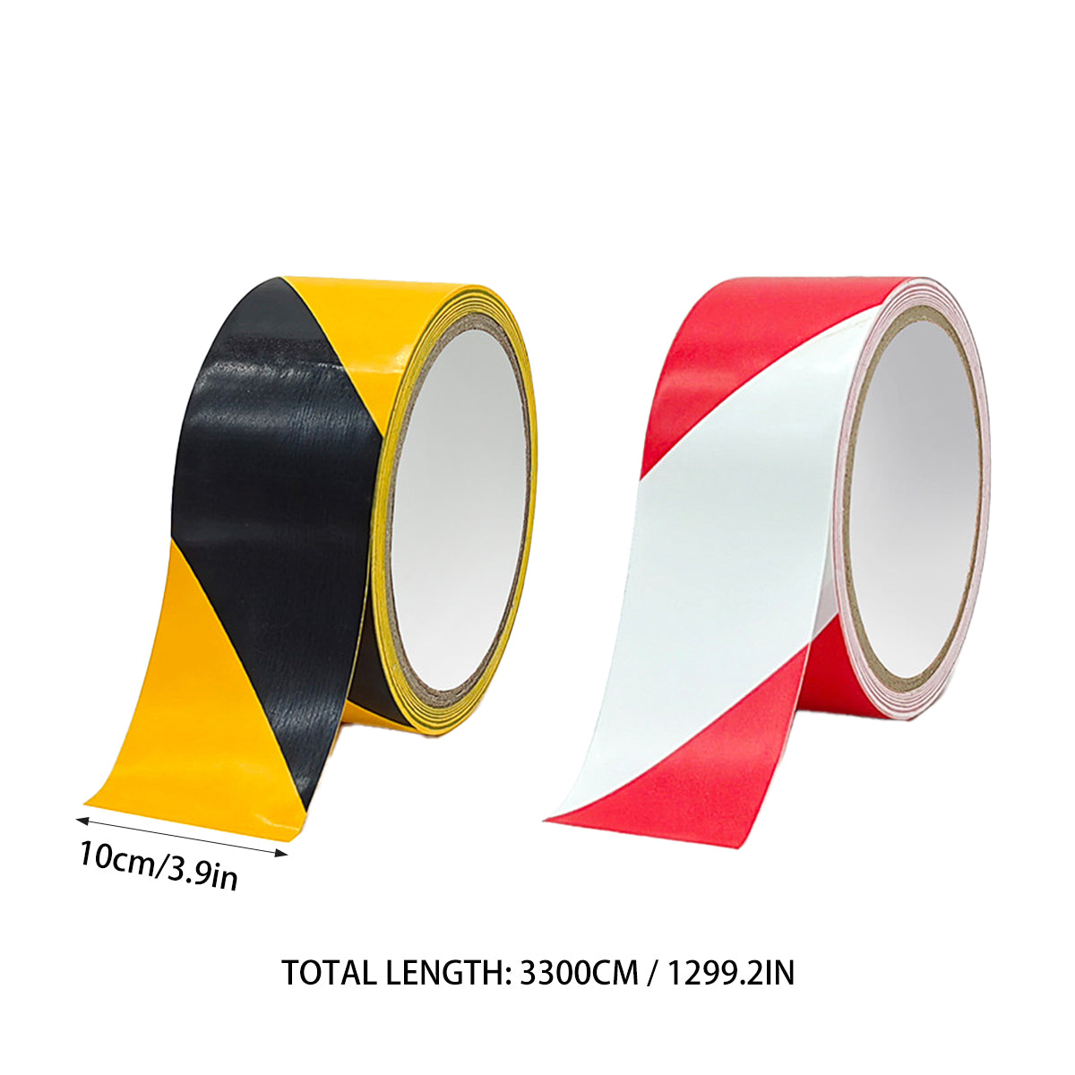 PVC Warning Tape 10cm x 33m for Floor Marking