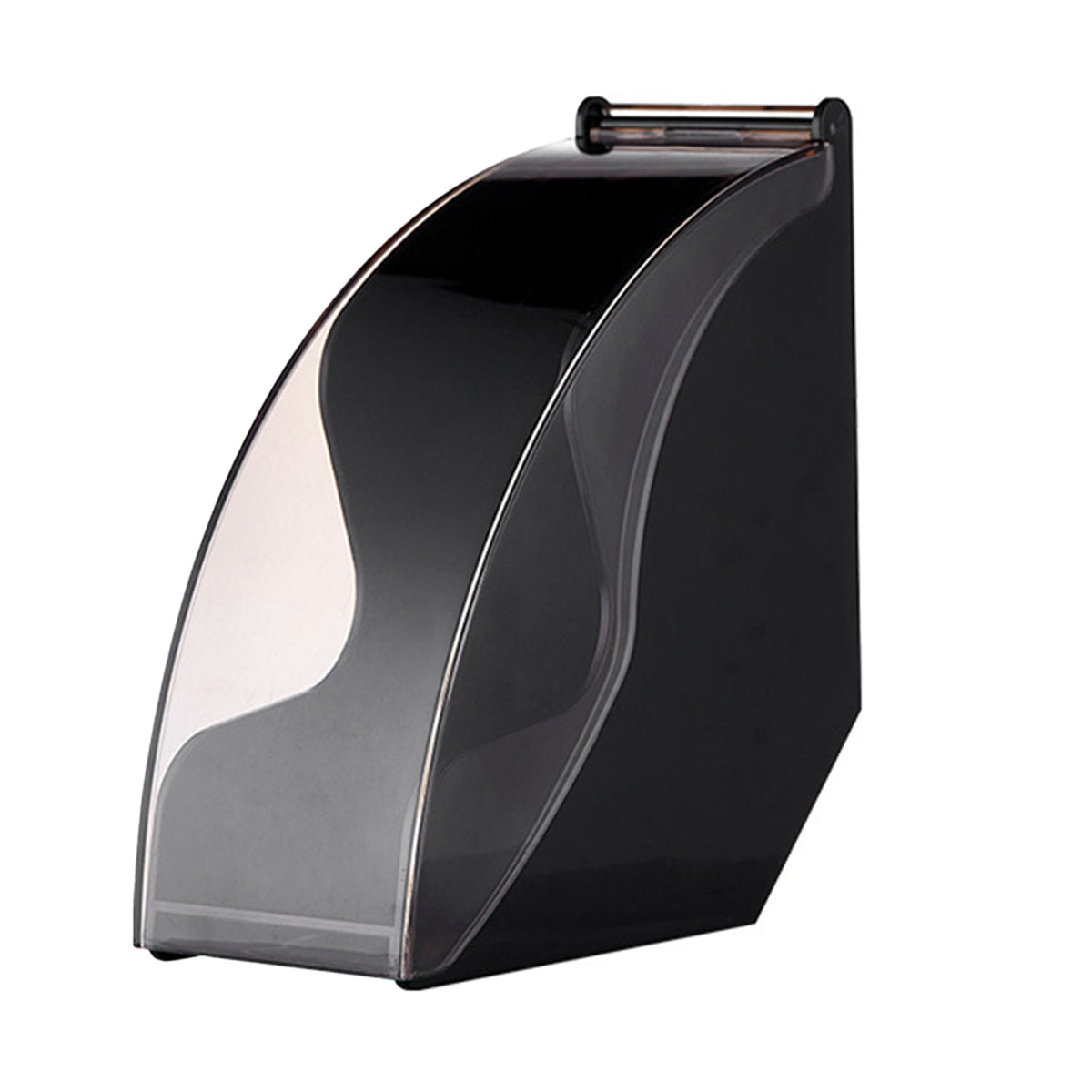 Fan Shaped Coffee Filter Storage Box Dustproof Acrylic