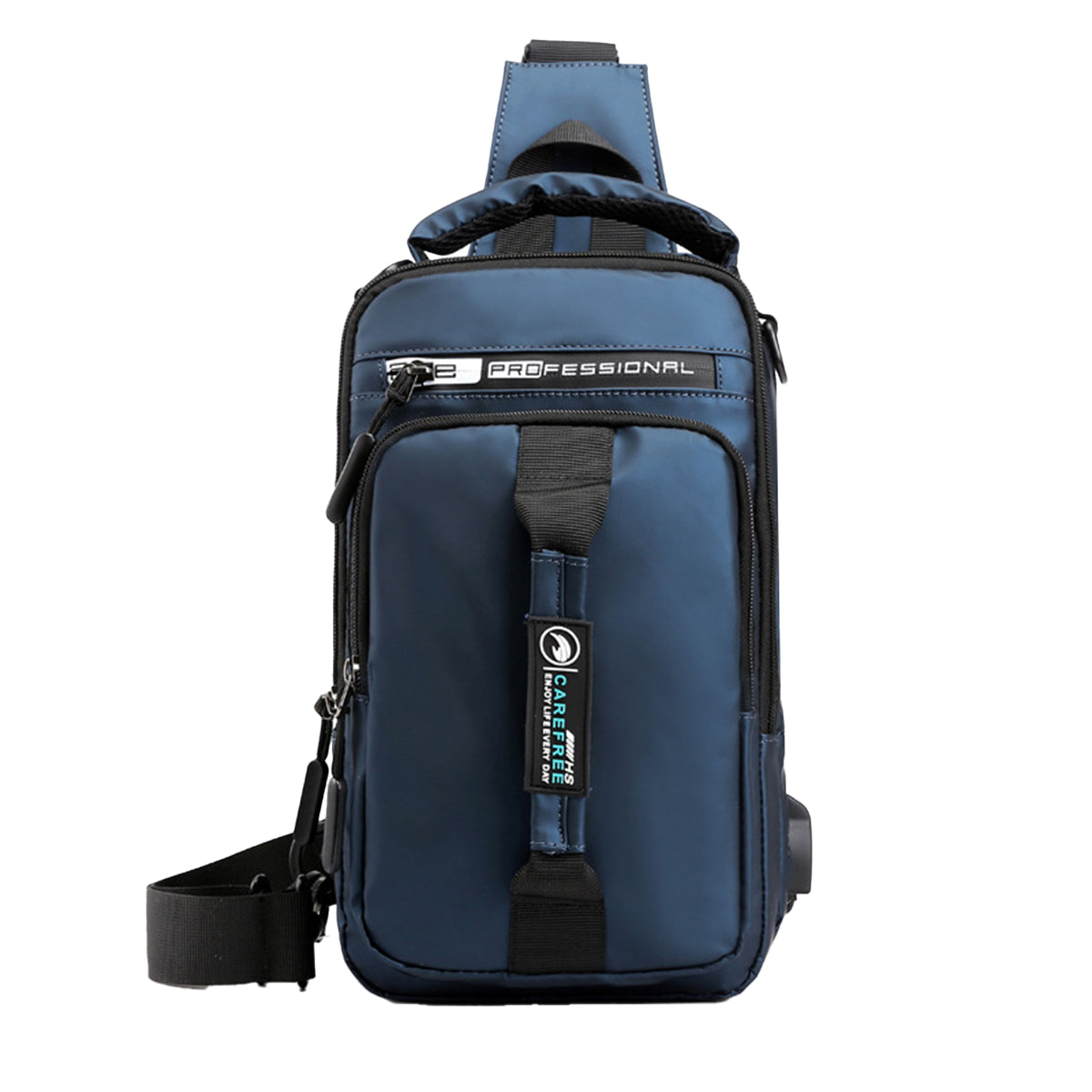 Multi-Function Shoulder Bag with USB Charging Port