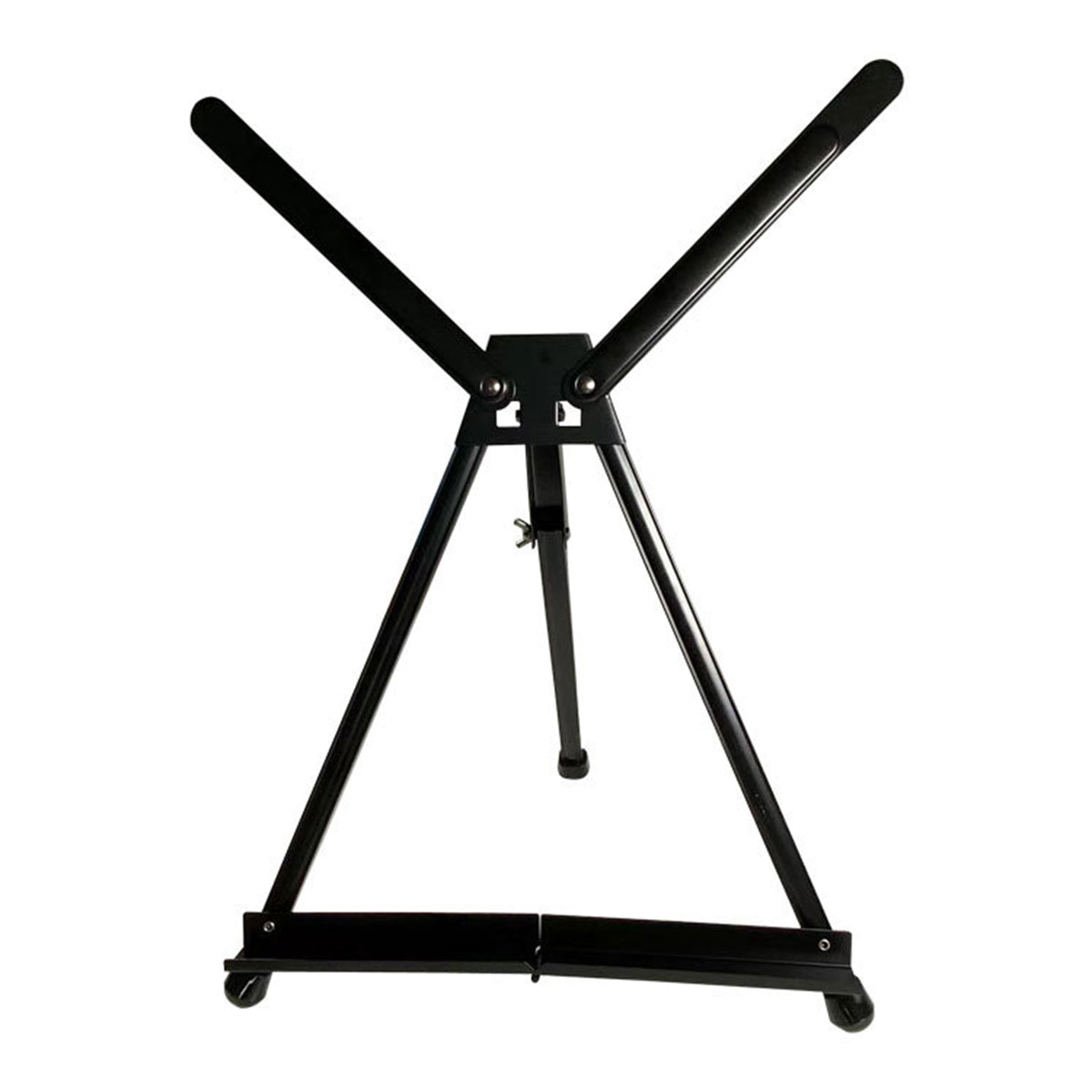 Black Aluminum Tabletop Display Easel Adjustable Tripod Stand