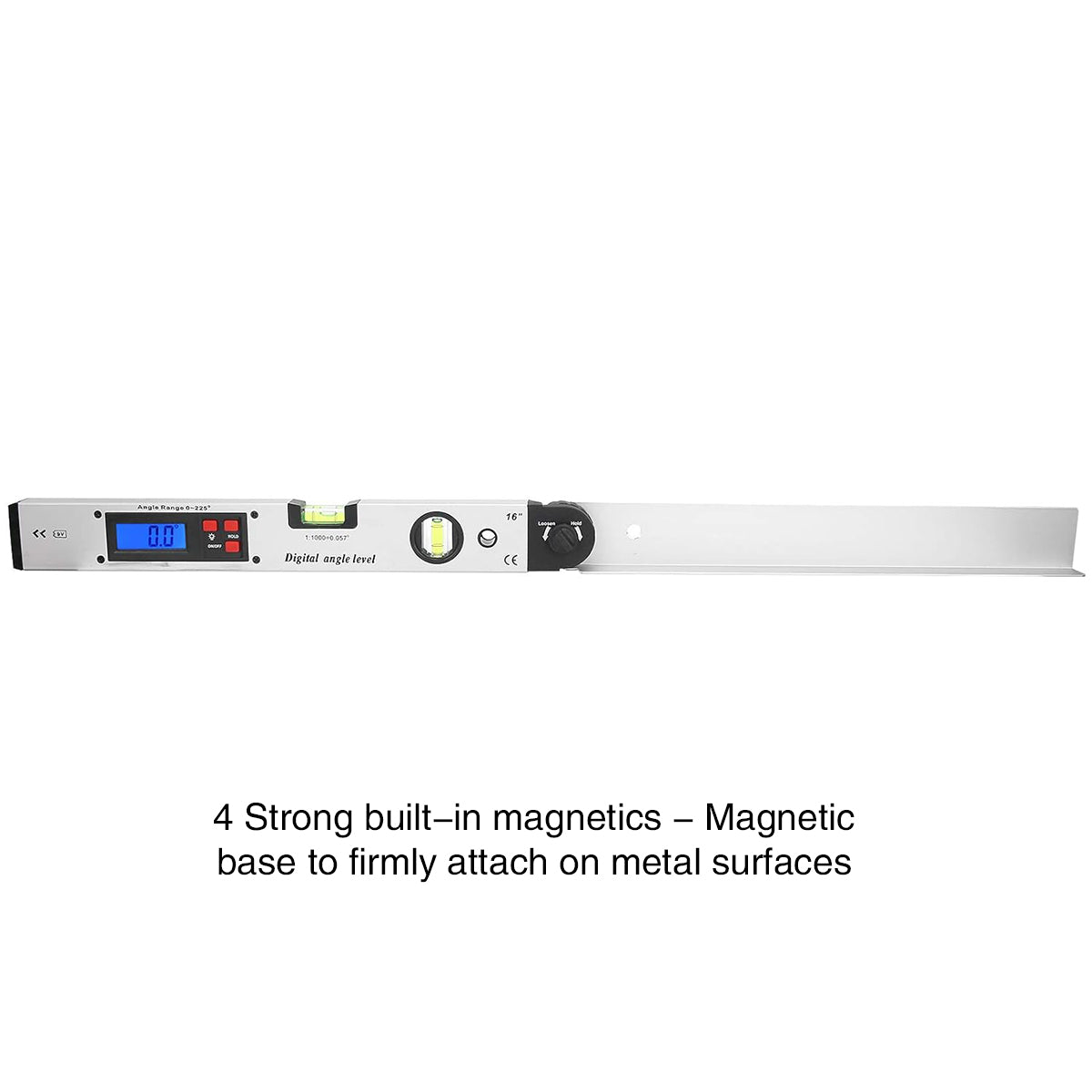 Aluminum Alloy Digital Angle Ruler Level Precision Tool