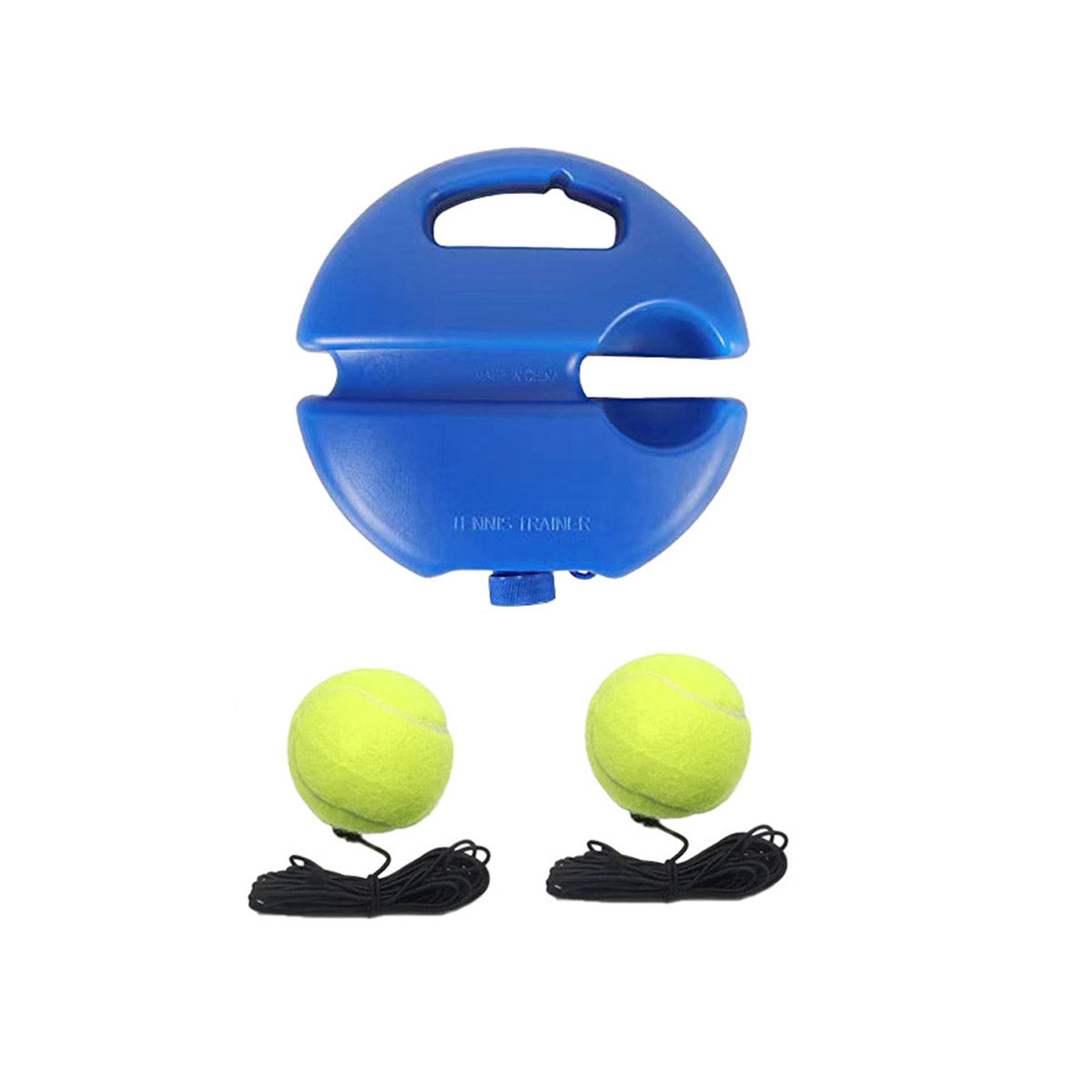 Tennis Trainer Rebound Ball with Elastic Cord Base