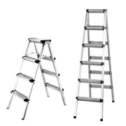 Double-Sided Aluminium Folding Ladder 4 or 6 Layer