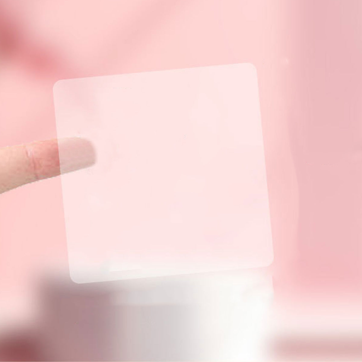 1 Roll Transparent Label Printer Paper Waterproof Name Stickers