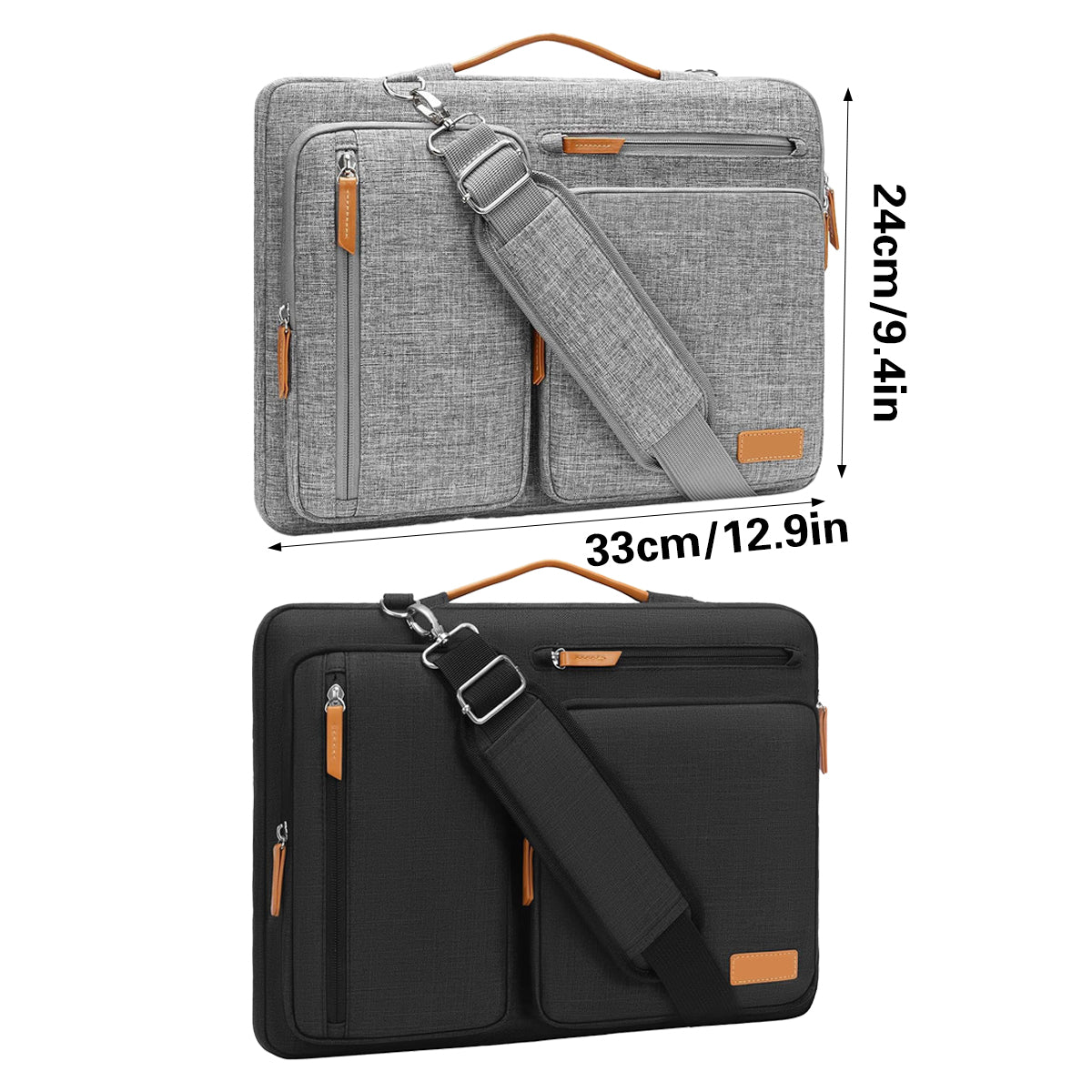 Portable Shoulder Laptop Briefcase Oxford Cloth Unisex Bag
