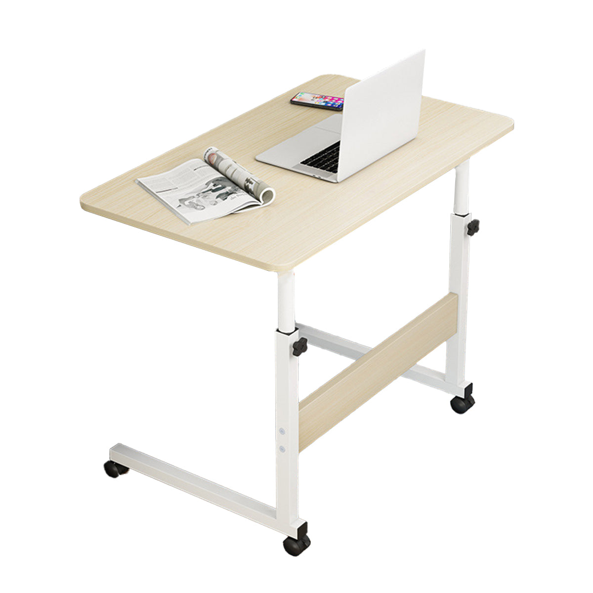 Movable Height Adjustable Bedside Study Desk