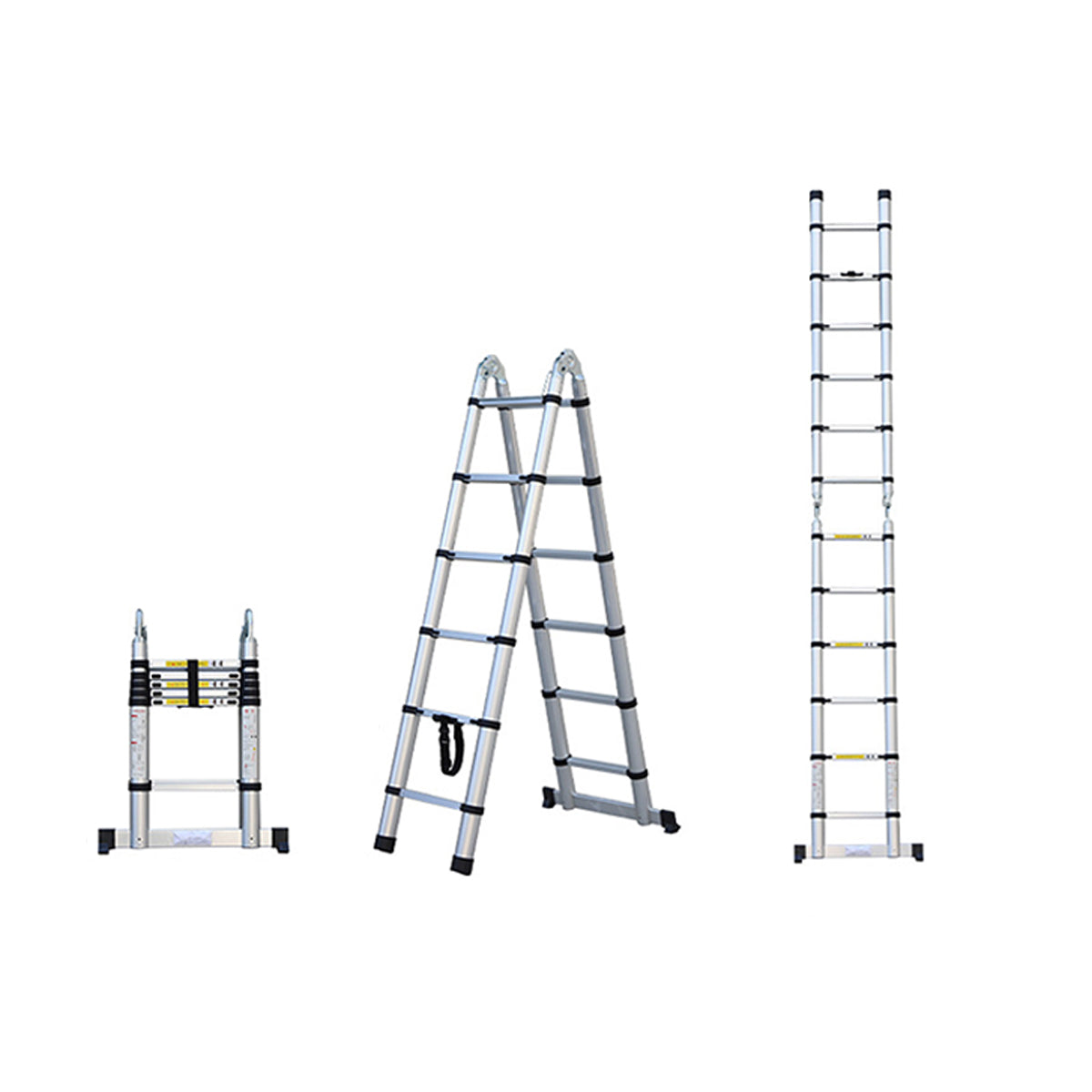 Retractable Aluminium Alloy Ladder 320 / 380 cm
