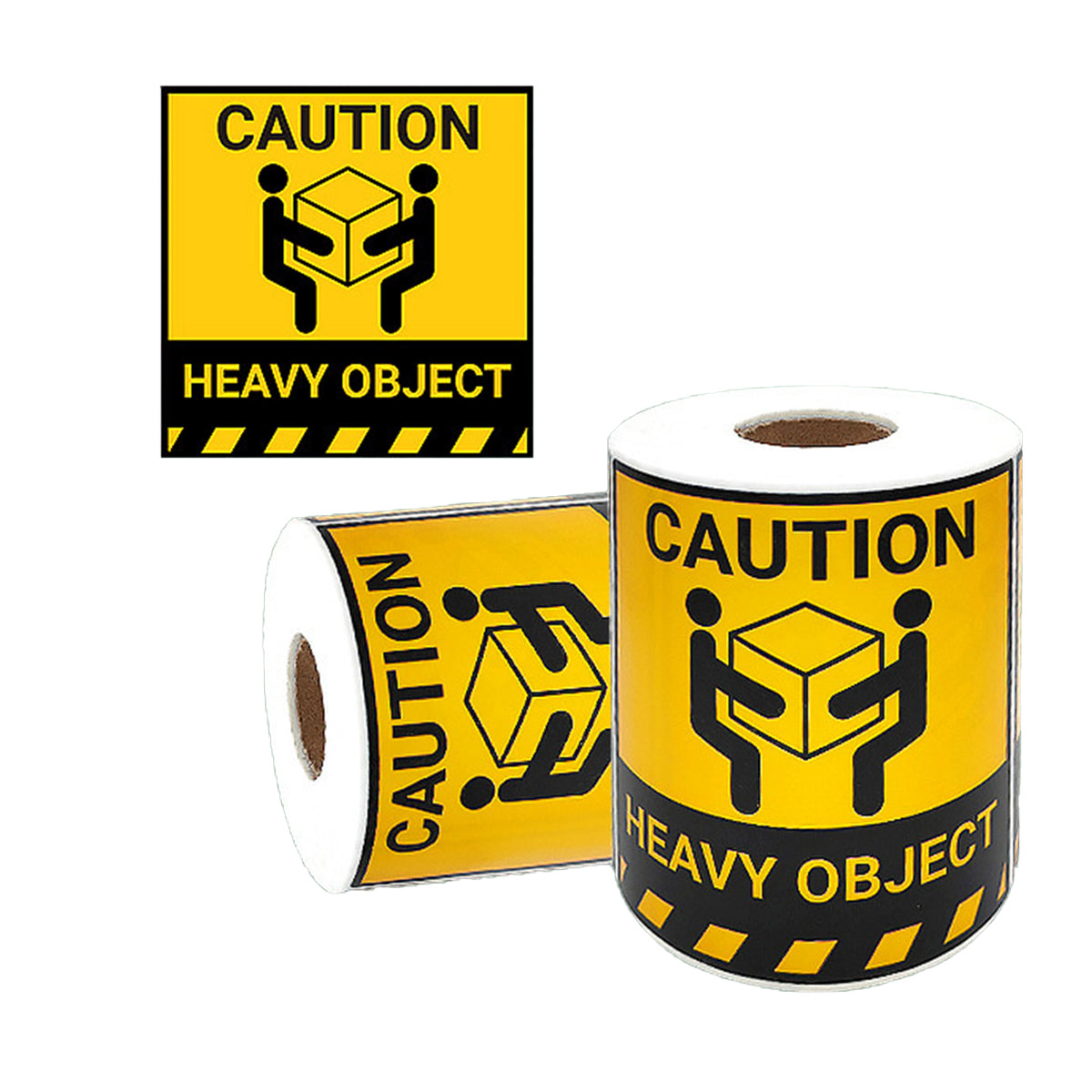 Heavy Object Warning Labels 300pcs Roll