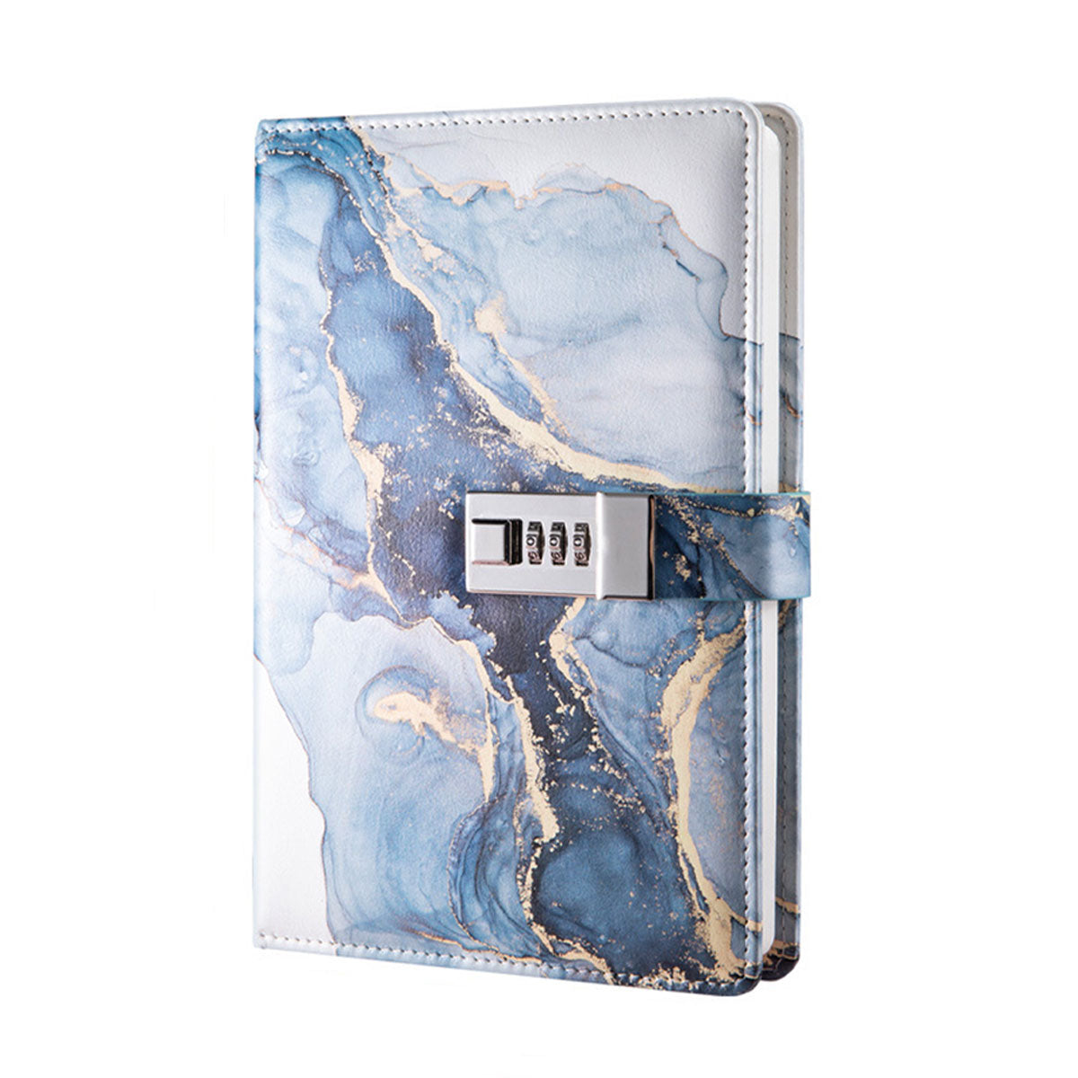 Lockable Password Notebook PU Cover for Planning