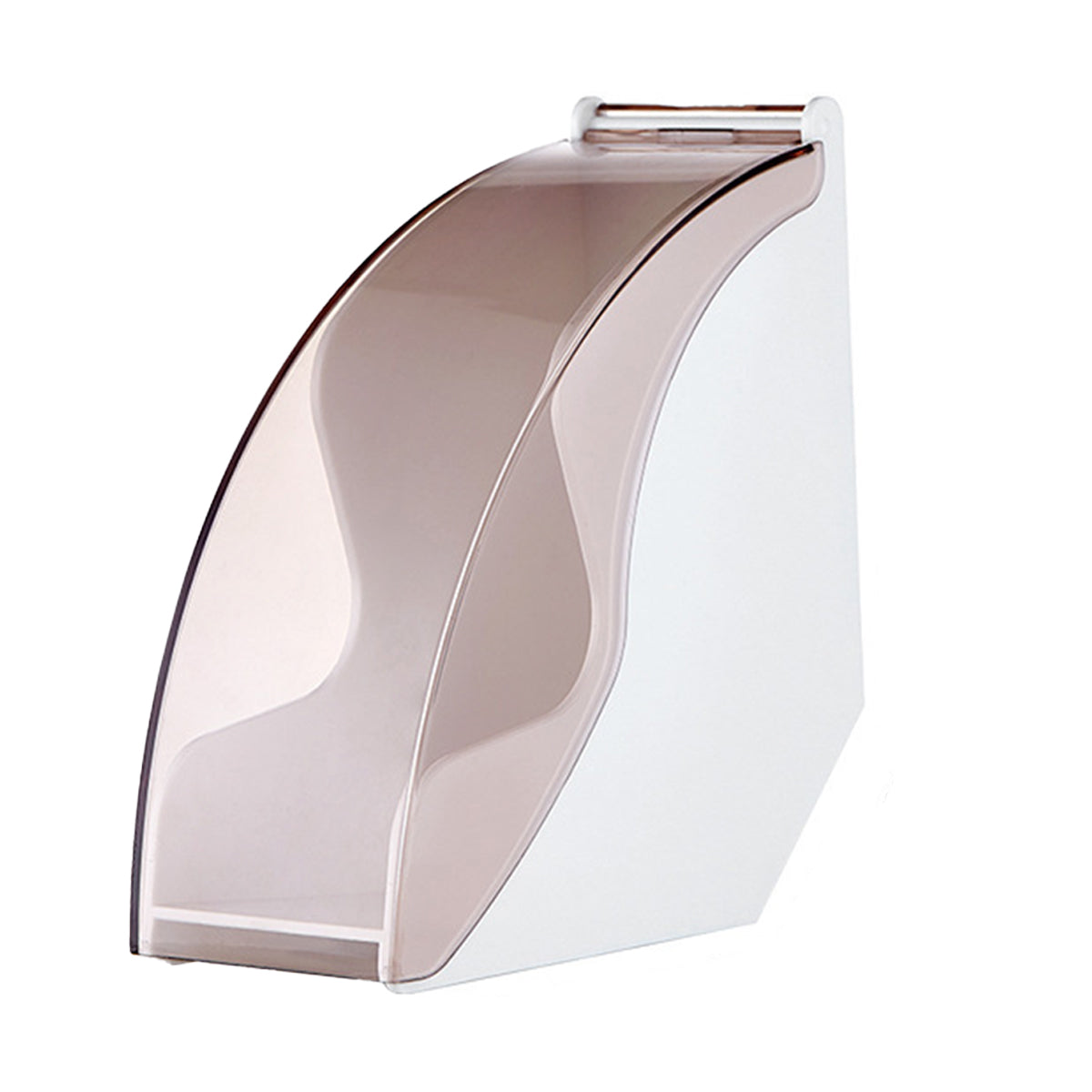 Fan Shaped Coffee Filter Storage Box Dustproof Acrylic