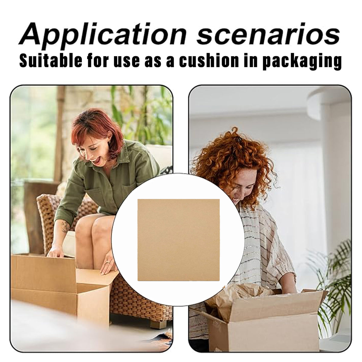 Corrugated Cardboard Sheets 20pcs 80x80cm
