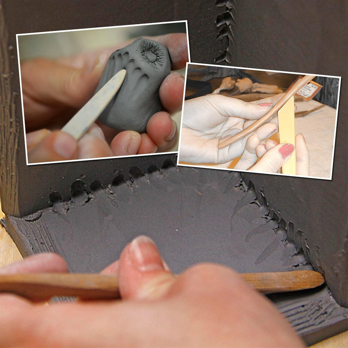 8 Pcs Pottery Sculpting Tool Set for Art Craft Use