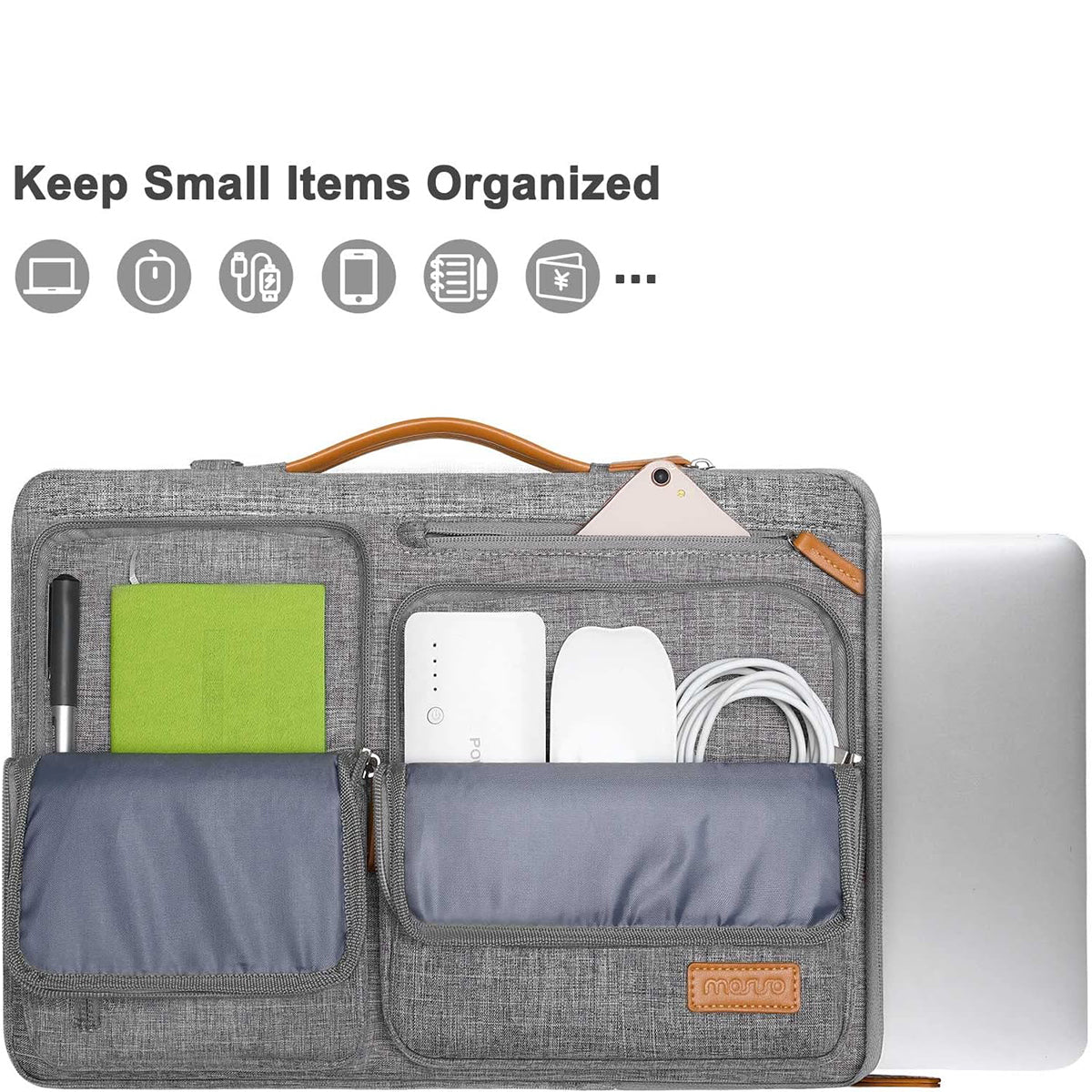 Portable Shoulder Laptop Briefcase Oxford Cloth Unisex Bag