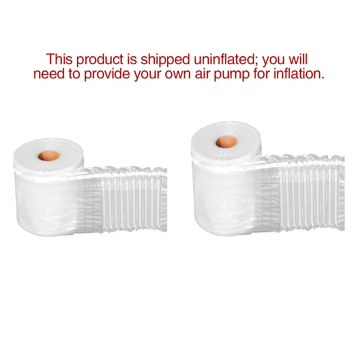 Thickened Bubble Column Cushion Packing Roll